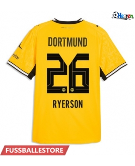 Günstige Borussia Dortmund Julian Ryerson #26 Heimtrikot 2026-27 Kurzarm